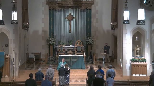 SUNDAY - September 20 - 9:30 - 25th Sunday in Ordinary Time - Father Wayne Watts смотреть онлайн