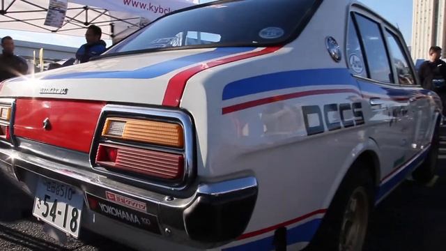 DAIHATSU Charmant | ダイハツ シャルマン A20改 1976年 ラリー参戦車仕様 смотреть онлайн