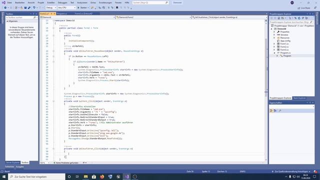 Visual Studio 2019 C# Tutorial: IP Adresse, Netzwerkadapter, Kommandozeile und Textdateien смотреть онлайн