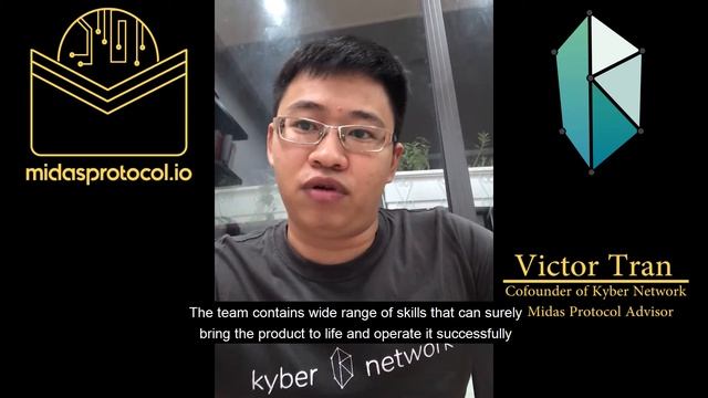 Victor Tran, Kyber Network Co-founder on Midas Protocol смотреть онлайн