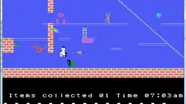 Jet Set Willy - MSX Microsoft - emulador vdmgr 0.1.5 - testeado Windows 7 x64 смотреть онлайн