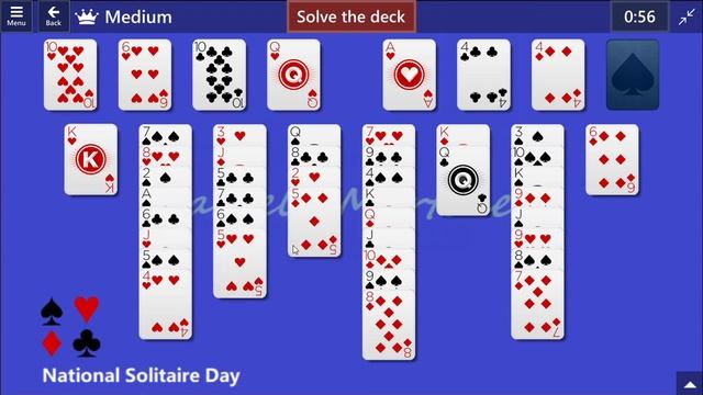 National Solitaire Day Game #6 | May 22, 2020 Event | FreeCell Medium смотреть онлайн
