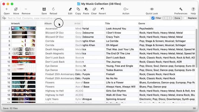 Show, Hide, Rearrange, and Resize Columns in Tag Editor for Mac смотреть онлайн