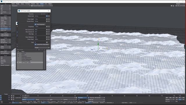 Lightwave 3D Hot Ocean plugin tutorial смотреть онлайн