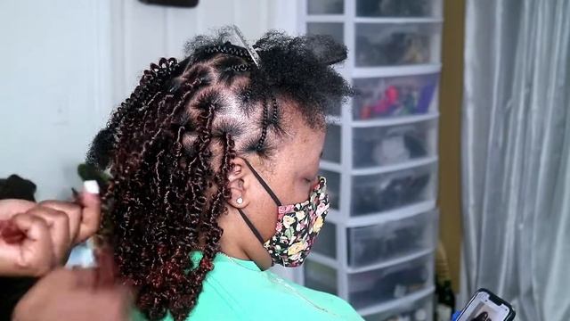BUTTERFLY LOCS || Watch Me Work || Butterfly Locs Tutorial || Braided By Val смотреть онлайн