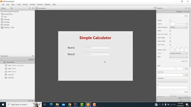 Simple Calculator in JavaFx смотреть онлайн
