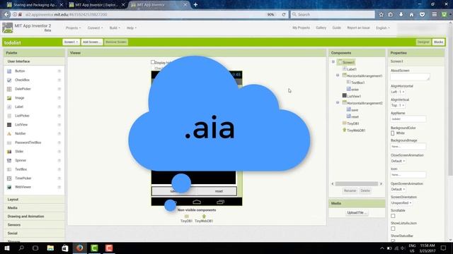 Technovation Palestine - Code - Sharing and packaging apps (aia, apk) - Arabic Tutorial смотреть онлайн