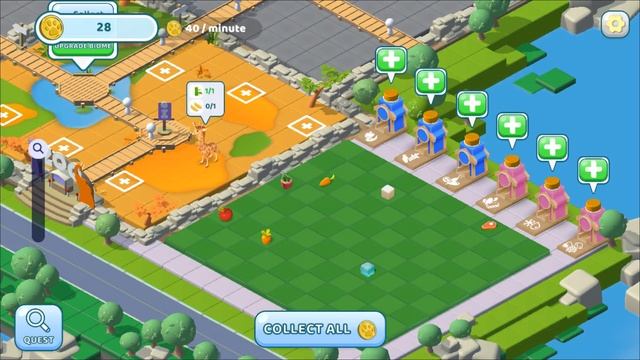 Merge Park Gameplay Android Mobile смотреть онлайн