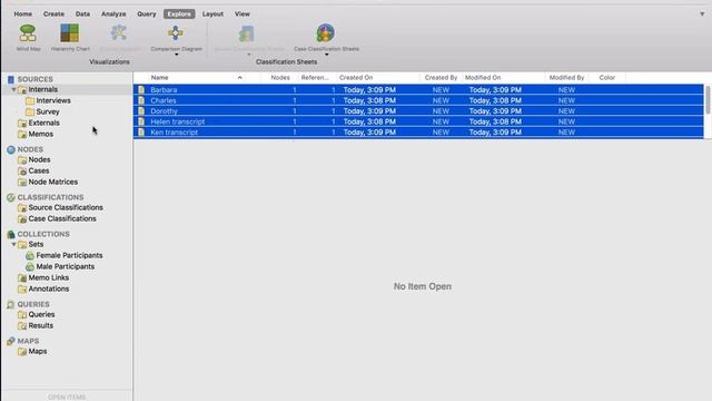 Mixed Methods Analysis with NVivo for Mac смотреть онлайн