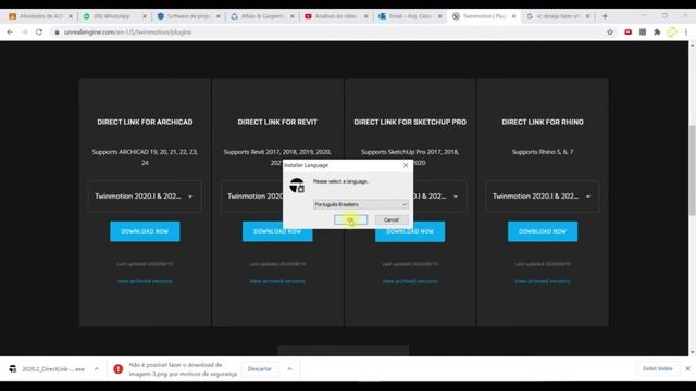 Instalando o direct link do twinmotion no archicad смотреть онлайн
