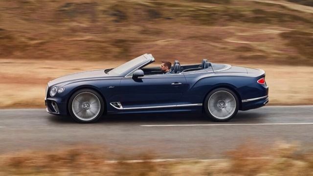 2022 Bentley Continental GT Speed Convertible First Look_ A Million Miles of Headroom. смотреть онлайн