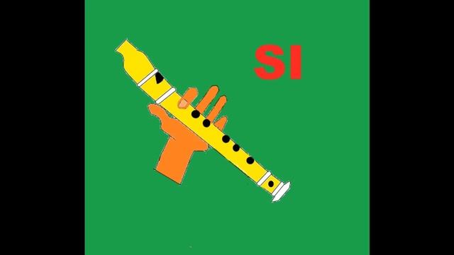 Navidad en flauta dulce+pista+guía. Animación. Tutorial. смотреть онлайн