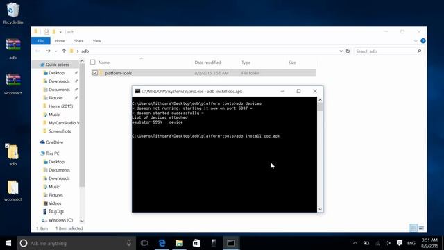 How to install Android Apps (Clash of Clans) on Windows 10 Mobile by Windows Khmer смотреть онлайн