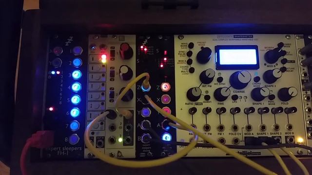 Disting Crossfade/binaural(ish) panner (Dis n dat - firmware by deadVolume) смотреть онлайн