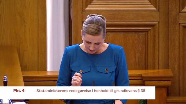 Statsministerens redegørelse i henhold til grundlovens § 38 den 5. oktober 2021 смотреть онлайн