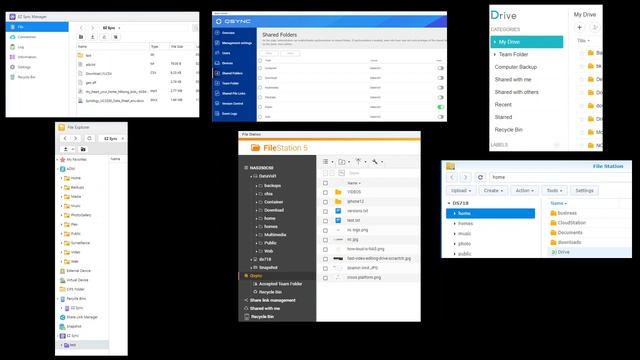 Asustor EZ SYNC vs Qnap QSYNC vs Synology DRIVE смотреть онлайн