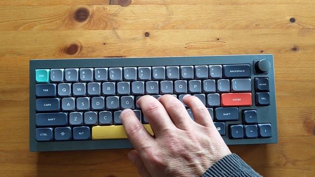 Keychron Q2 with Nuphy Low Profile Keycaps смотреть онлайн