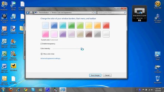 How To Get Black Aero Theme For Windows 7, No Download! смотреть онлайн