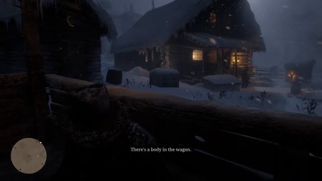 Arthur knows trouble is brewing when Micah discovers the body of Jake Adler in a Wagon - RDR2 смотреть онлайн