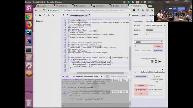Blockchain: Caso práctico: Solidity Web | atmiradigital смотреть онлайн