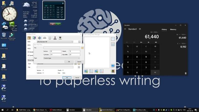 PCem V16 - Part 1: Machine and BIOS Config смотреть онлайн