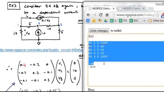 Introduction to creating a circuit netlist for bias point (op) SPICE simulation (LET00) смотреть онлайн