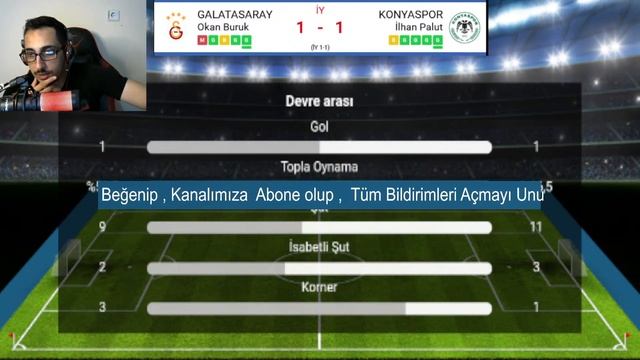 GALATASARAY - KONYASPOR MAÇI CANLI YAYIN смотреть онлайн