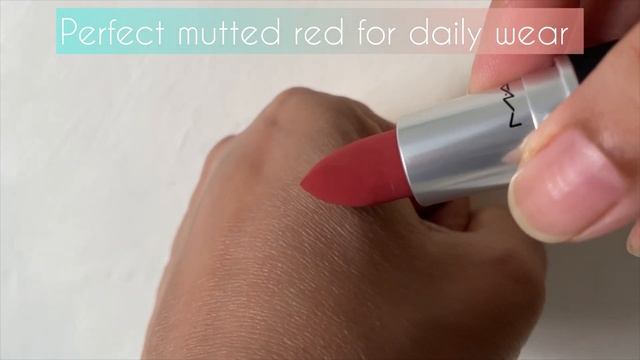 MAC powder kiss lipstick #stay curious #mac lipsticks #powder kiss mac #red undertone смотреть онлайн