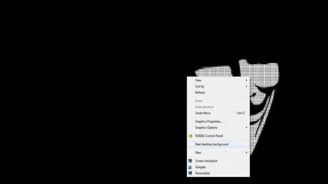 Themes Windows 7 Anonymous смотреть онлайн