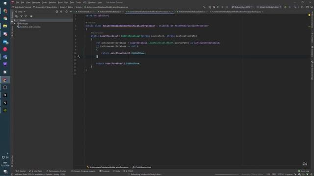 Unity Sub Assets Rename Bug Workaround Tutorial смотреть онлайн