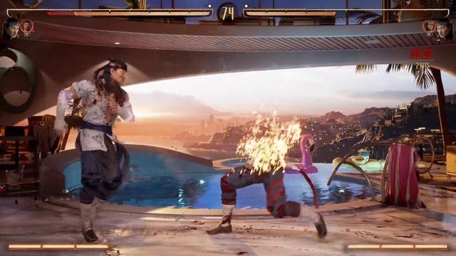 Mortal Kombat 1 (2023) 4K Gameplay of Liu Kang at SGF 2023 смотреть онлайн