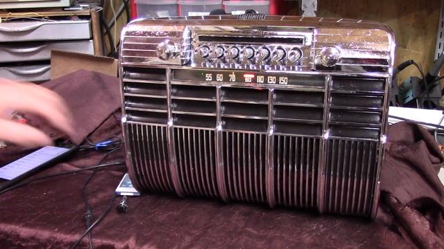 1941 Cadillac original AM radio смотреть онлайн