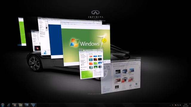 Windows 7 - Aero Flip 3D смотреть онлайн