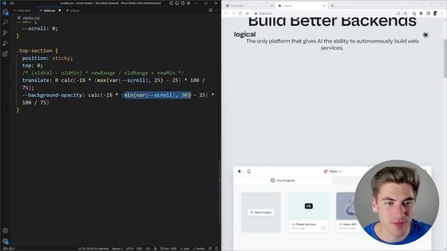 How To Create This Unbelievable CSS Scroll Animation смотреть онлайн