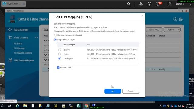 How to create iscsi target and luns on your QNAP NAS,and configure iscsi on windows смотреть онлайн