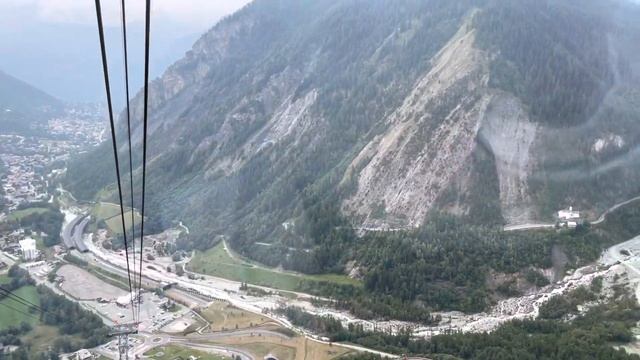 Первая часть подъема на Монблан, до промежуточной станции. смотреть онлайн