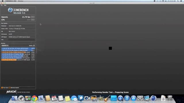 21.5 Inch iMac Speed Test (Geekbench, Cinebench & Disk Speed Test) смотреть онлайн