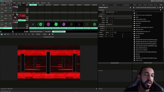 Como utilizar o Painel Files do RESOLUME ARENA | Dicas Rápidas #005 смотреть онлайн