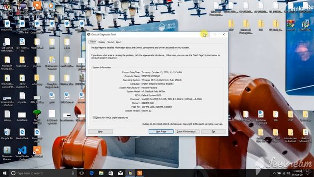 What is DirectX Diagnostic Tools in Windows in Hindi смотреть онлайн