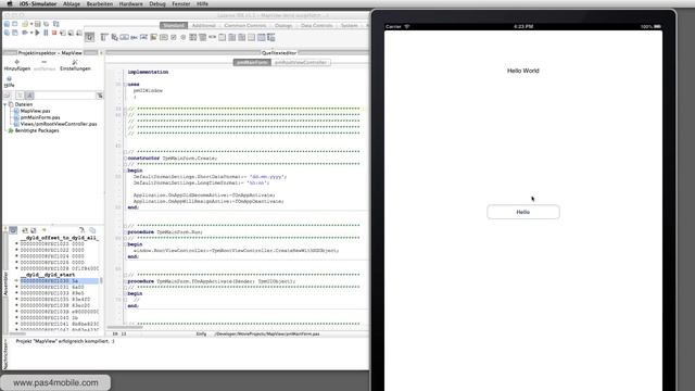 Create new IOS app with Lazarus and pas4ios PART 1 смотреть онлайн