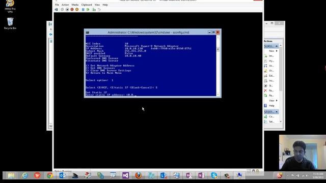 Installing and configuring Win2012 machine on Hyper-V смотреть онлайн