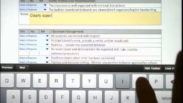 Teacher Evaluations on the iPad with PDF Expert смотреть онлайн
