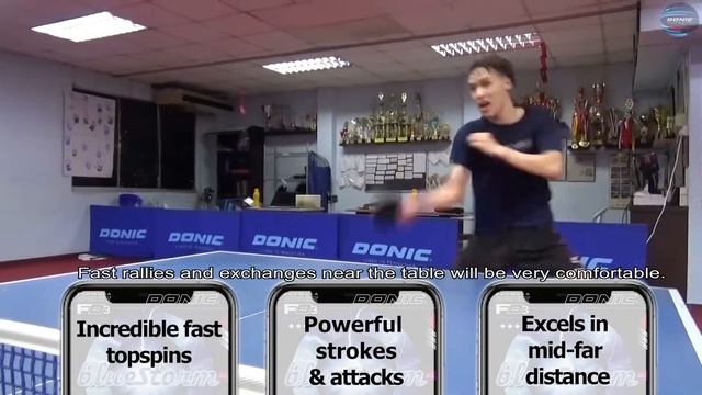 Donic BlueStorm Z1 Short Video смотреть онлайн