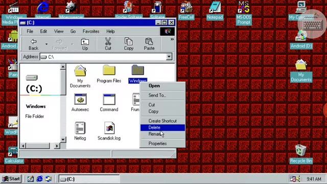BSOD on Windows 98 смотреть онлайн