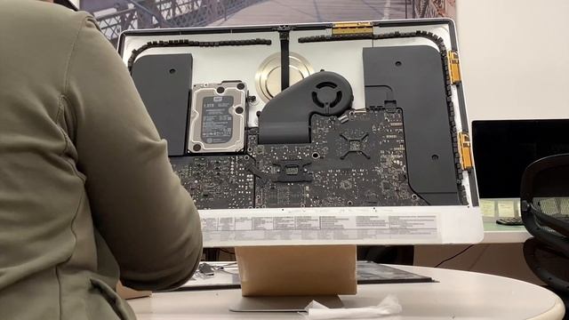 How to replace Apple 27 " inch iMac LCD Display & glass” FULL REPAIR смотреть онлайн