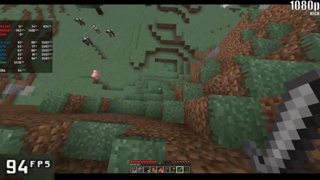Minecraft Gameplay (RX 560 | i3-4160 | 8GB RAM) смотреть онлайн