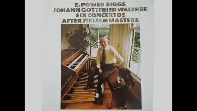 Johann Gottfried Walther - Concerto in F Major - Pedal Harpsichord смотреть онлайн