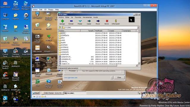 ReactOS XP 0.1.3 in Virtual PC 2007! смотреть онлайн