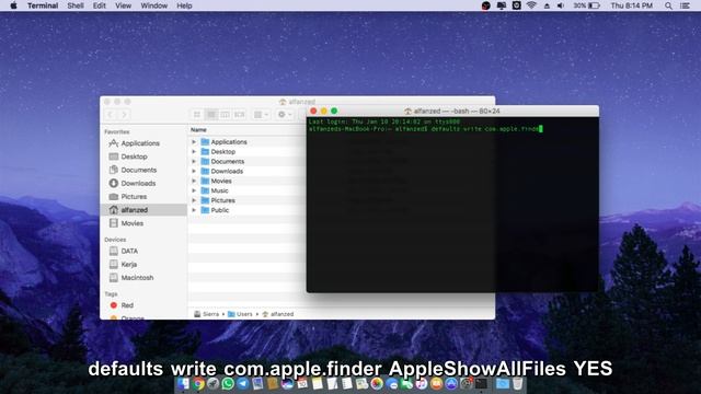 MAC OS - Cara Menampilkan File Di Finder Yang Disembunyikan смотреть онлайн