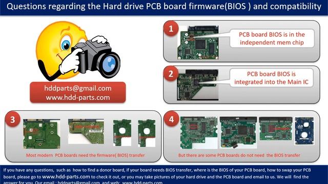 WD Blue 2060 771640 WD5000AAKX 00ERMA0 PCB board repair Disk data recovery смотреть онлайн